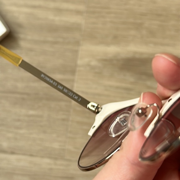 Bally cream and rose pink sunglasses - Picture 4 of 8